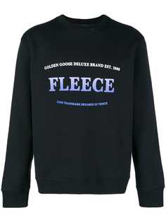 Golden Goose Deluxe Brand свитер с принтом Fleece