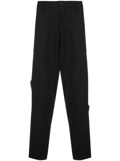 Yohji Yamamoto суженные книзу брюки карго