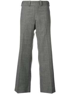 Junya Watanabe укороченные брюки клеш