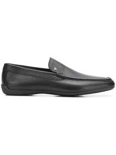 Moreschi logo plaque loafers