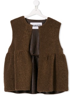 Touriste faux shearling waistcoat