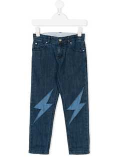 Stella Mccartney Kids джинсы с нашивками