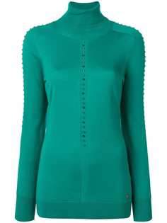 Versace Collection трикотажный топ с заклепками