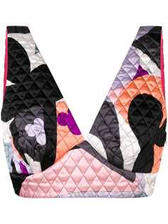 Emilio Pucci двусторонний стеганый топ