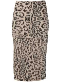 Laneus юбка со звериным принтом