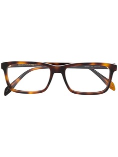 Alexander Mcqueen Eyewear очки в квадратной оправе