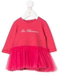 Miss Blumarine платье с юбкой из тюля