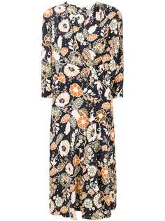 Vanessa Bruno платье-рубашка с цветочным принтом
