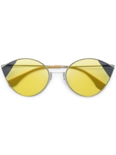 Fendi Eyewear "солнцезащитные очки в оправе ""кошачий глаз"""
