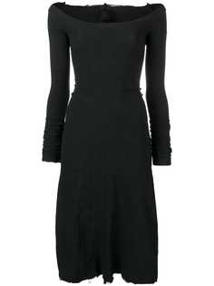 Marc Le Bihan платье с вырезом