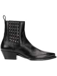 Saint Laurent сапоги с заклепками
