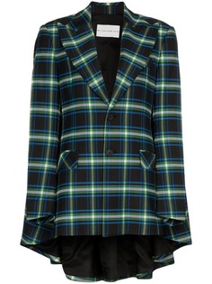 Matthew Adams Dolan блейзер свободного кроя в клетку