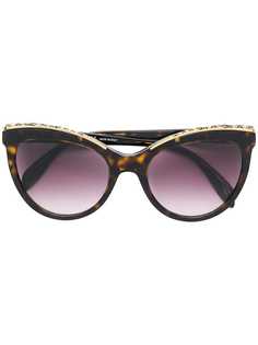 Alexander Mcqueen Eyewear солнцезащитные очки в оправе кошачий глаз