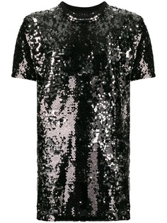 Fiorucci платье мини с пайетками