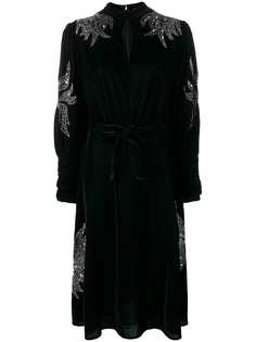 Dodo Bar Or расклешенное платье с длинными рукавами