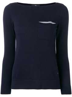 Fay джемпер с нагрудным карманом