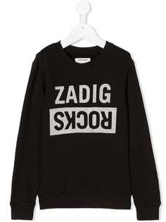Zadig & Voltaire Kids Joe sweatshirt