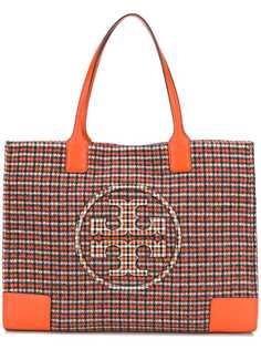 Tory Burch сумка-тоут в клетку Glenn