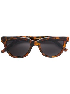Saint Laurent Eyewear солнцезащитные очки с леопардовым принтом