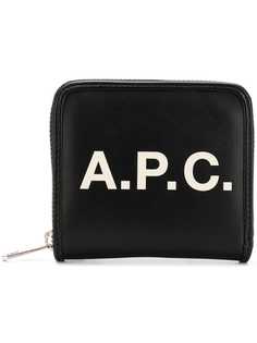 A.P.C. кошелек с логотипом