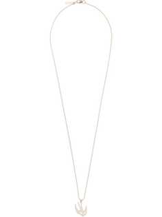 McQ Alexander McQueen колье с ласточкой