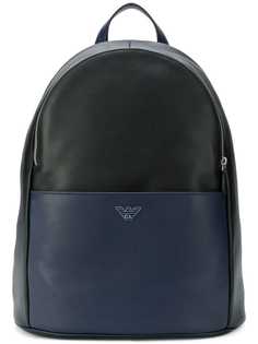 Emporio Armani bicolour backpack