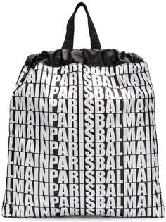 Balmain branded backpack