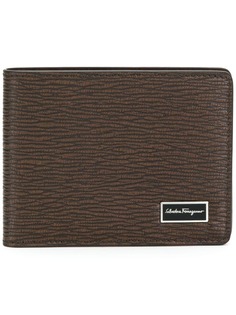 Salvatore Ferragamo logo plaque bi-fold wallet