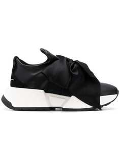 Mm6 Maison Margiela массивные кроссовки с бантом