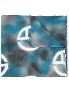 Giorgio Armani шарф с монограммами