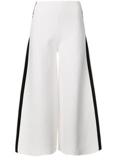 Veronica Beard укороченные широкие брюки