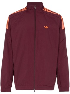 Adidas куртка-бомбер с тремя полосками