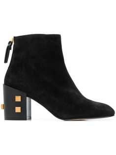 Stuart Weitzman ботильоны с молнией сзади
