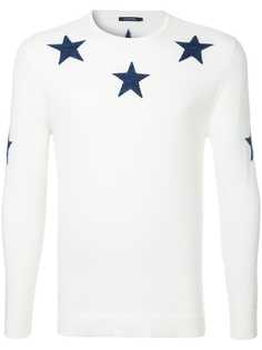 Guild Prime вязаный свитер со звездами