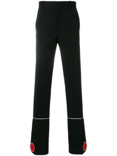 Calvin Klein 205W39nyc брюки с ромбами