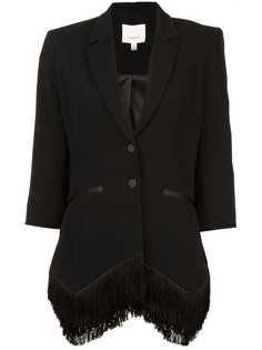 Cinq A Sept блейзер с укороченными рукавами