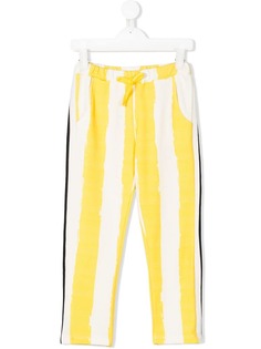 Noé & Zoe брюки с талией на шнурке с принтом