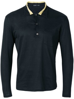 Helmut Lang Vintage рубашка-поло с длинными рукавами