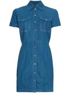 Skiim платье мини на пуговицах