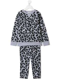 Stella Mccartney Kids спортивный костюм с принтом сердец