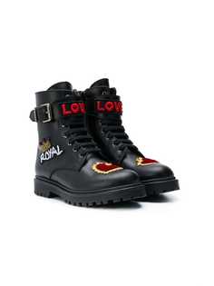 Am66 multi patch military boots