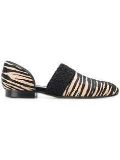 Loewe tiger print pumps