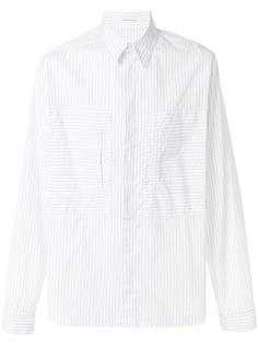 Cédric Charlier рубашка в полоску