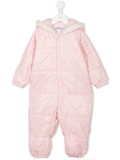Miki House zipped padded romper