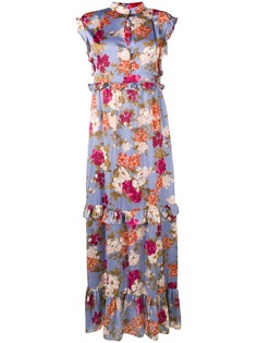Twin-Set платье макси LE COEUR DE TWIN-SET с цветочным принтом