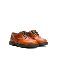 Pèpè round toe lace-up shoes