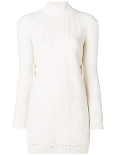 Ermanno Ermanno ribbed knit turtleneck sweater