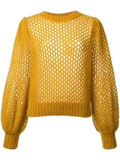 Zimmermann сетчатый свитер