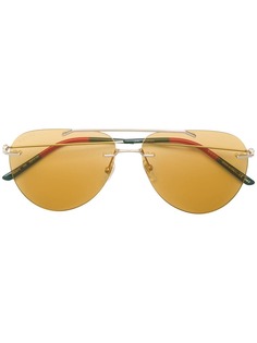 Gucci Eyewear "солнцезащитные очки в оправе ""авиатор"""