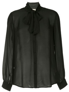 Lagence блузка с завязкой на шее